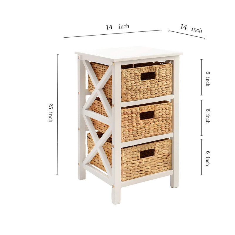 August Grove® Altenpohl Solid Wood End Table with Storage & Reviews